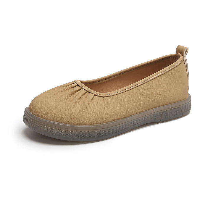Femme Komfort Fritids Slippers med Foldedetalje Stilla