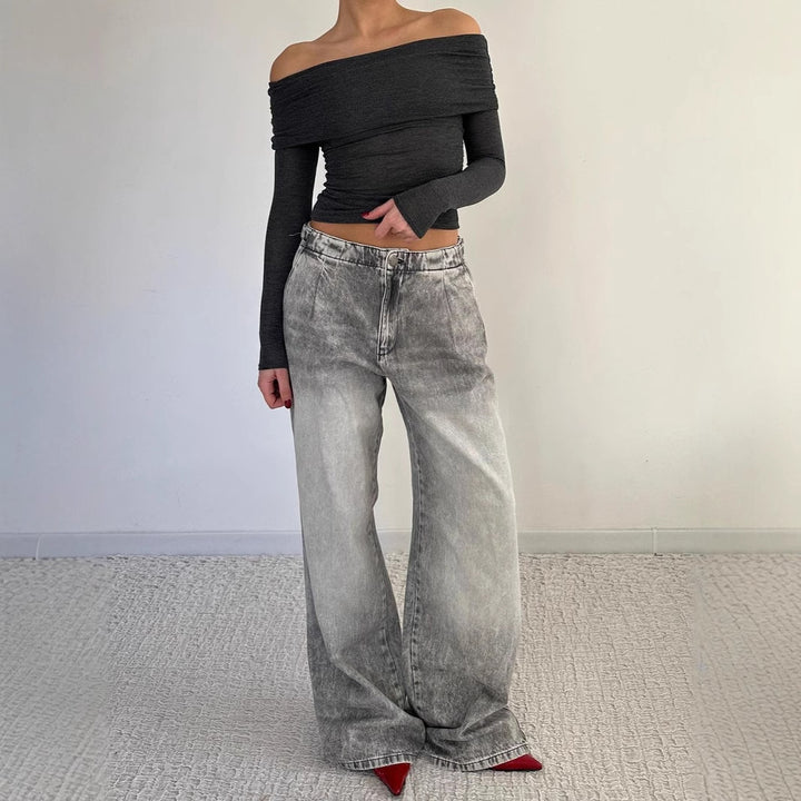 Kvinders casual jeans med løs pasform Stilla