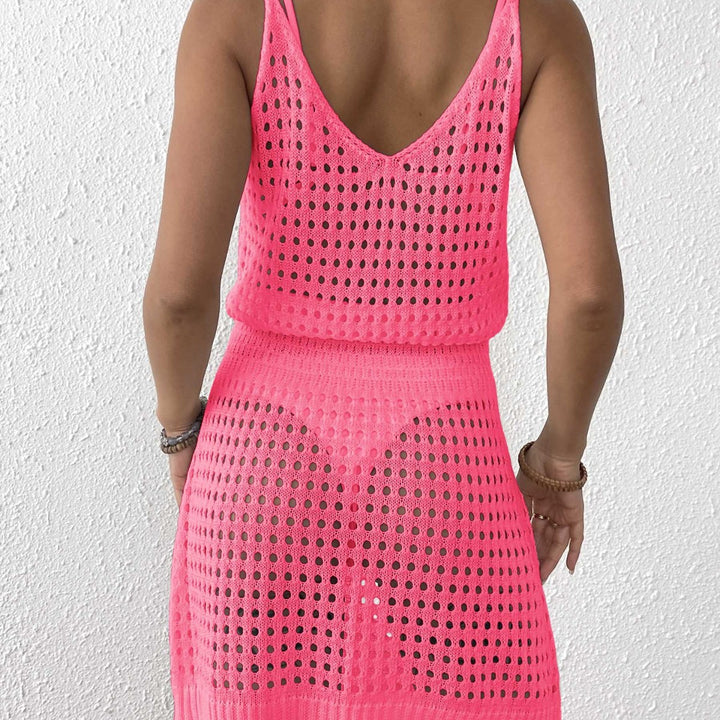 Dame Mesh Overtræk Kjole Stilla 1750920210