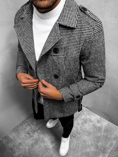 Femme Modern Dobbeltknappet Trenchcoat Stilla