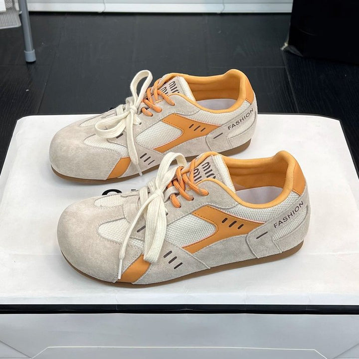 Dame mode Sneakers i sporty design med funktionel materialmix Stilla