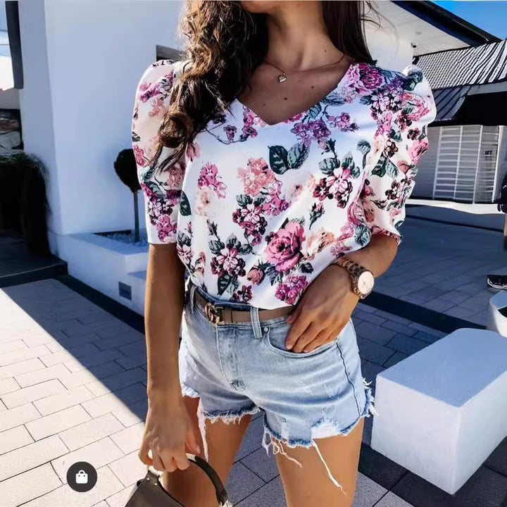 Dame jeans shorts med frynset afslutning og afslappet pasform Stilla