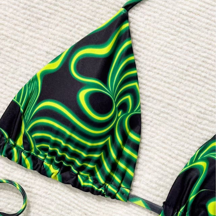 Dametriangelbikini med legende sløjfer fra Stilla