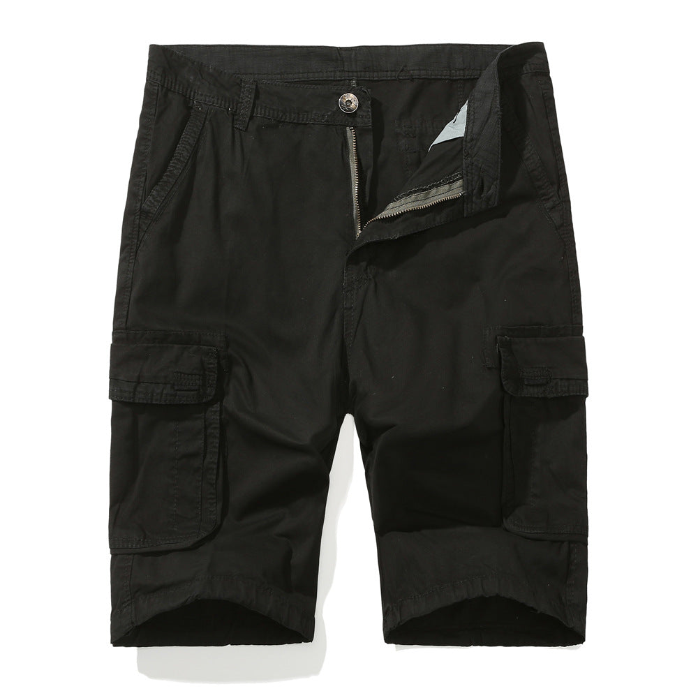 Herrer Cargo-short med sidelommer og behagelig pasform Stilla