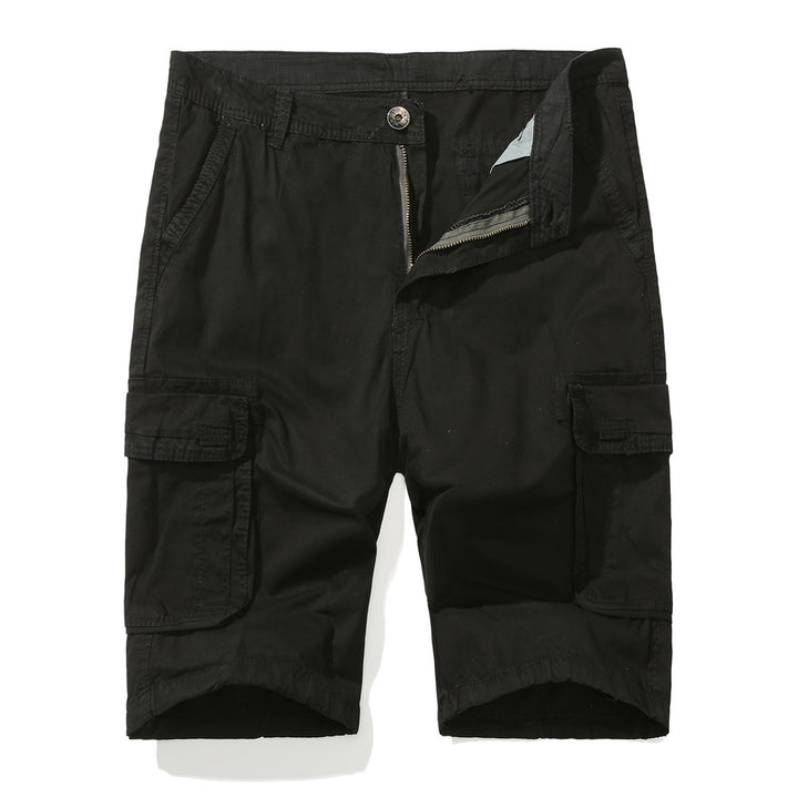 Herrer Cargo-short med sidelommer og behagelig pasform Stilla