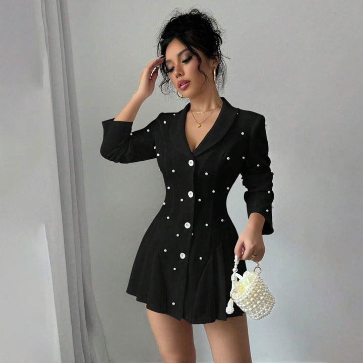 Kvinders elegante blazer kjole Stilla