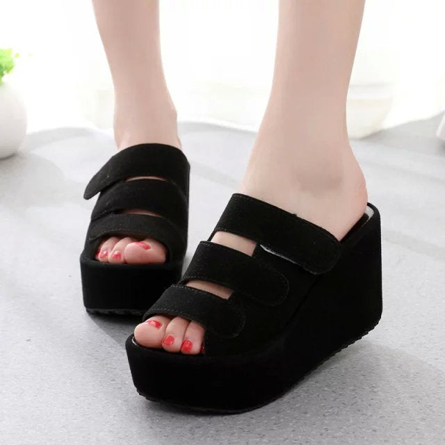 Dame Plateau Sandaler Stilla