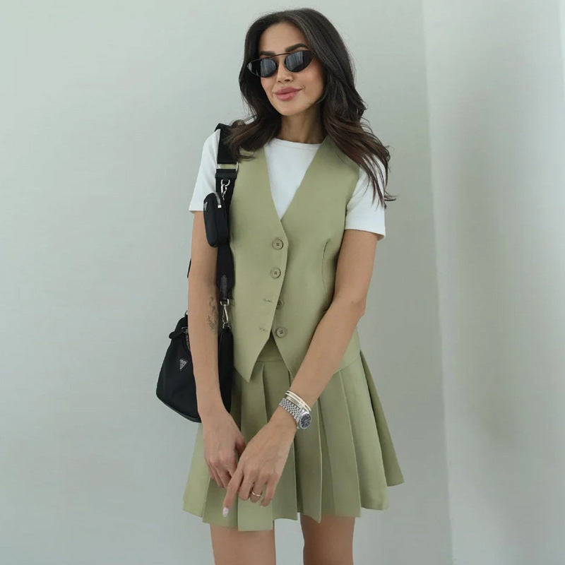 Damer Elegant og moderne Blazer-nederdel sæt Stilla
