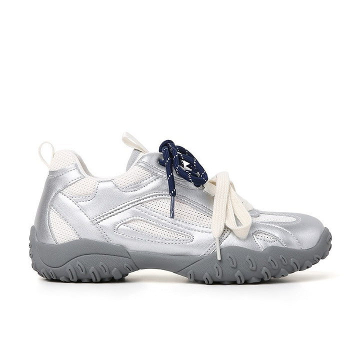 Dame Casual Athleisure Sneakers med åndbart mesh-design Stilla