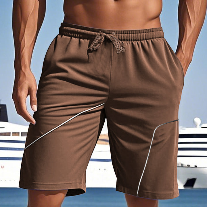 Herrer Sporty Shorts med åndbar vævningsteknologi og praktiske lommer Stilla
