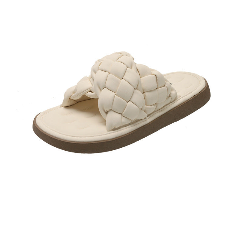 Femme Vævde Slide Sandaler Stilla
