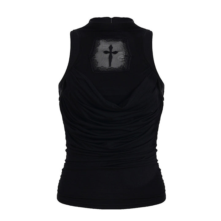 Dame elegant tanktop med legendarisk rygdetalje Skovae