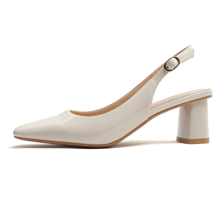 Kvinder Smarte Slingback-hæle med Chunky Blokhæl Stilla