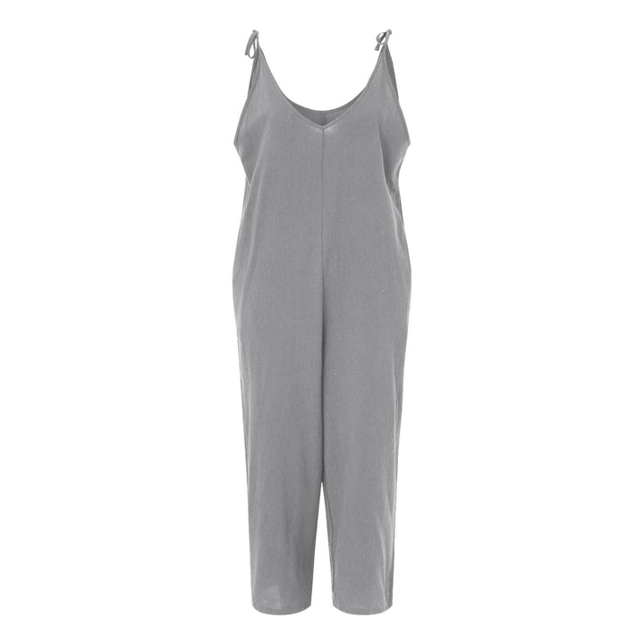 Dame Fritids Spaghetti-strop Jumpsuit Stilla