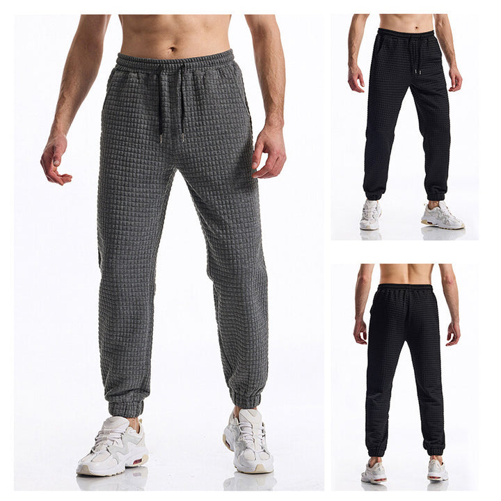 Herre tekstureret fleece-forede joggingbukser Stilla