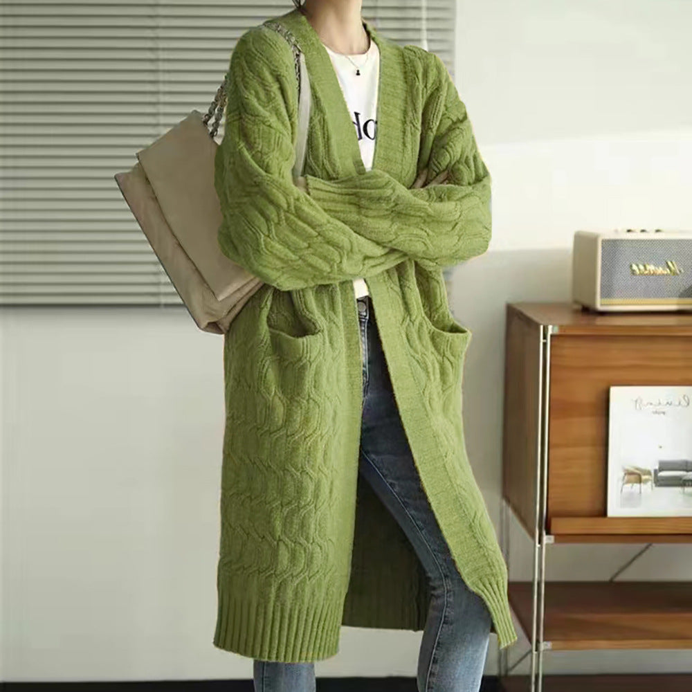 Damer chunky strik cardigan Stilla