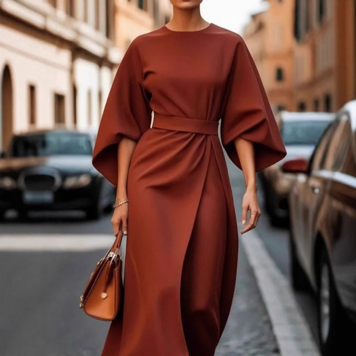 Dame Elegant Maxi Kjole Stilla
