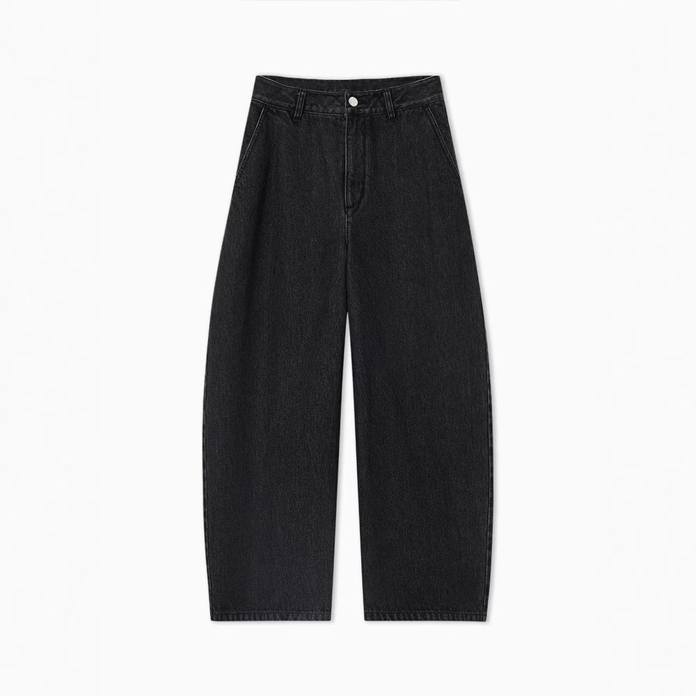 Kvinders brede jeans med høj talje Stilla