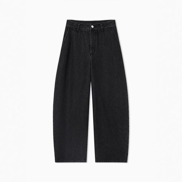 Kvinders brede jeans med høj talje Stilla