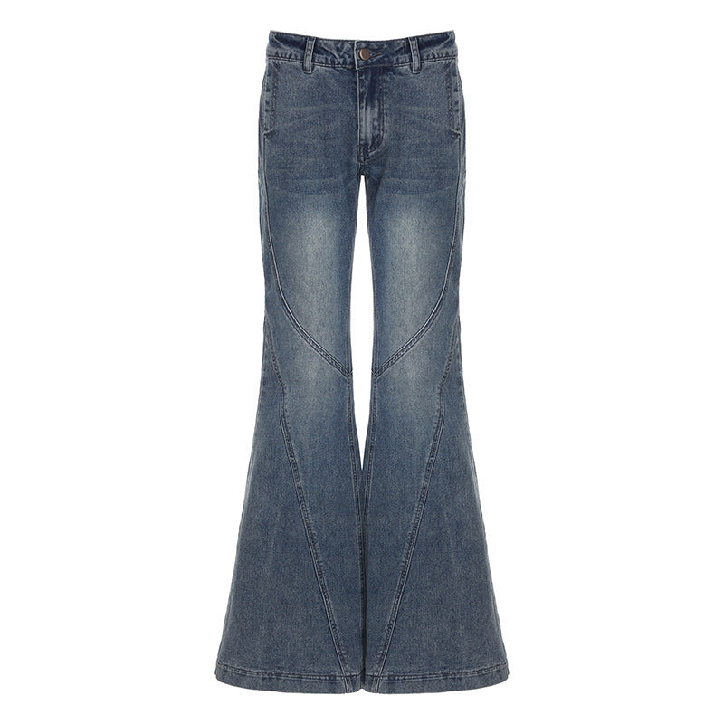 Dame flared jeans i individuel vintage-look med skandinavisk flair Skovae