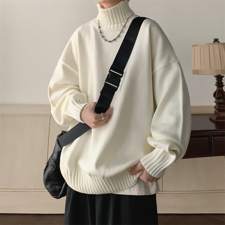Damer afslappet rullekravesweater med blødt materiale og moderne snit Stilla