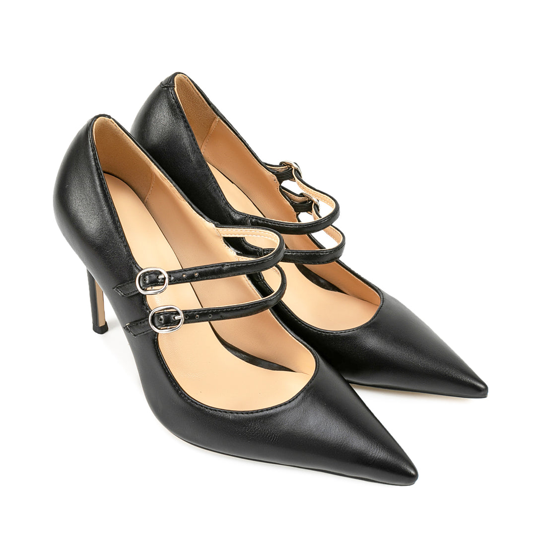 Femme Mary Jane stilettos med spænde-detaljer Stilla