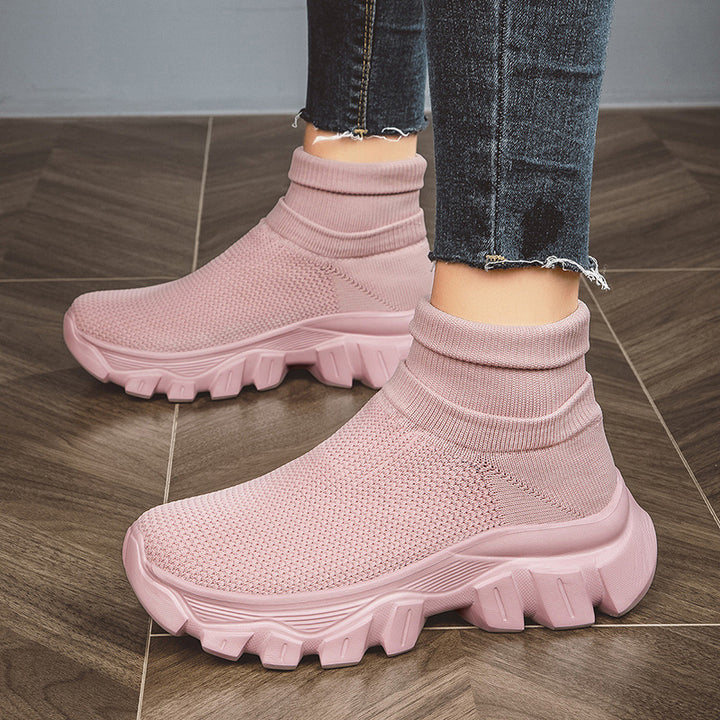 Damer High-Top Åndbare Fitness Sneakers Stilla