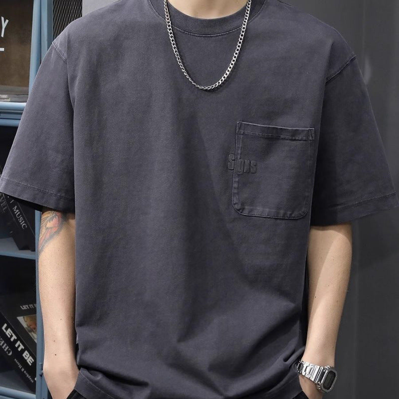 Herre Fritids Pocket T-Shirt Stilla