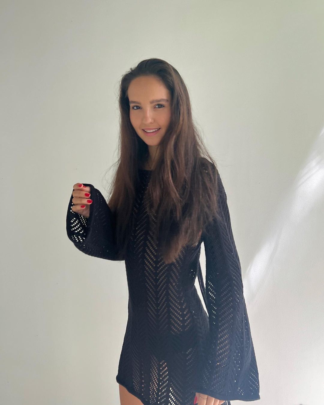 Dame Kaftan med vidt arm Stilla