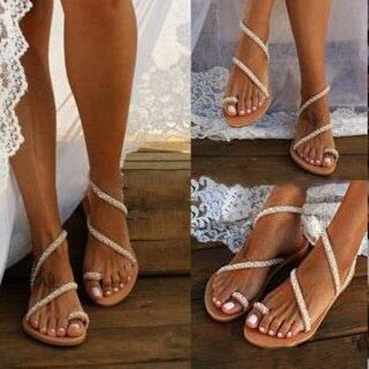 Dame Glitrende Sandaler Stilla
