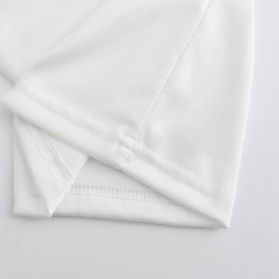 Dame Crop-Top med frugtagtigt kirsebærmotiv og legende design Skovae