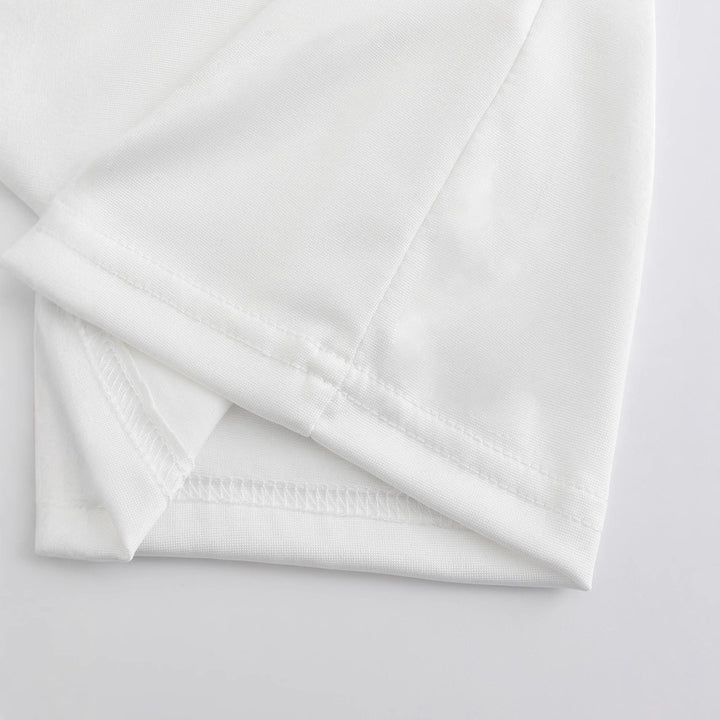 Dame Crop-Top med frugtagtigt kirsebærmotiv og legende design Skovae