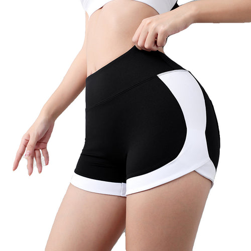 Dame Sporty højtaljede shorts med fugtabsorberende materiale og elastisk talje Stilla