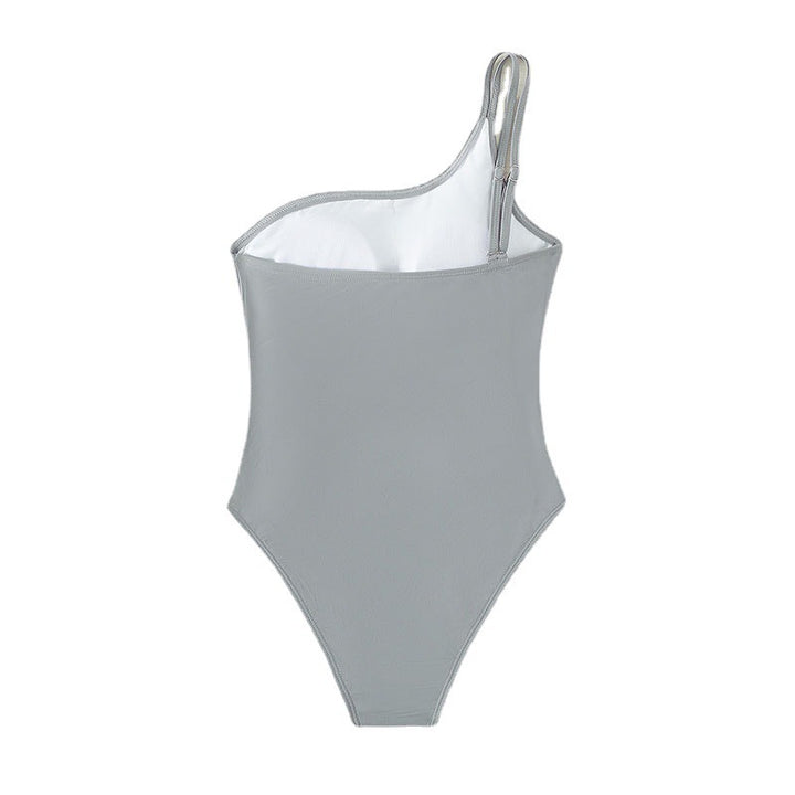 Dame asymmetrisk Cut-Out heldragt badedragt Skovae