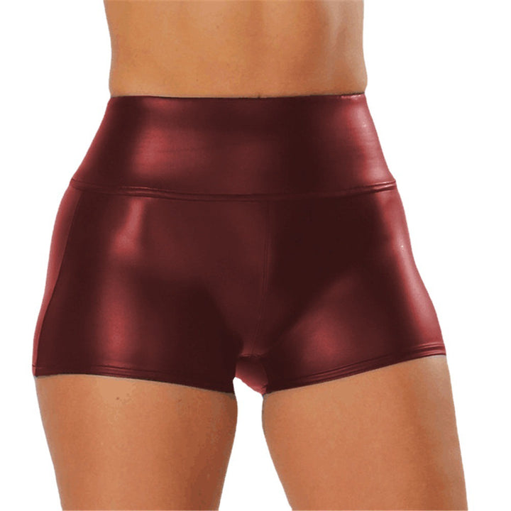 Dame Højtaljede Skinnende Sports Shorts Stilla