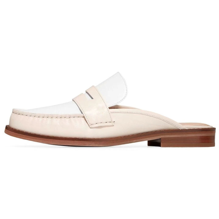 Dame Slip-On Læder Mules med komfortabel polstring Stilla