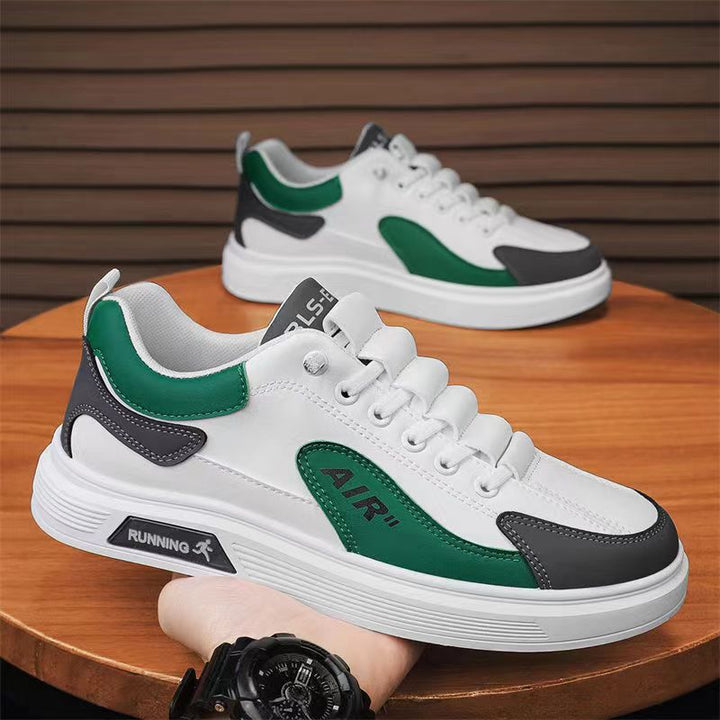 Herrer sporty sneakers med åndbar mesh-overflade og støddæmpningsteknologi Stilla