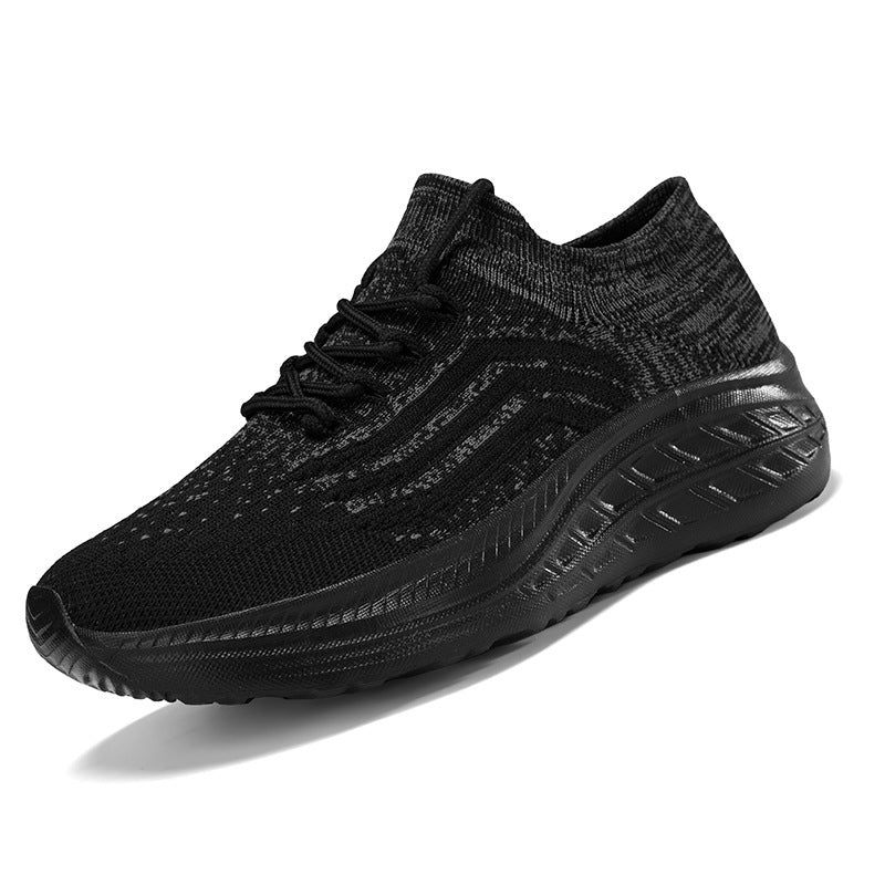 Herre Strik-Performance-Sneakers med Adaptive Fit Teknologi Stilla