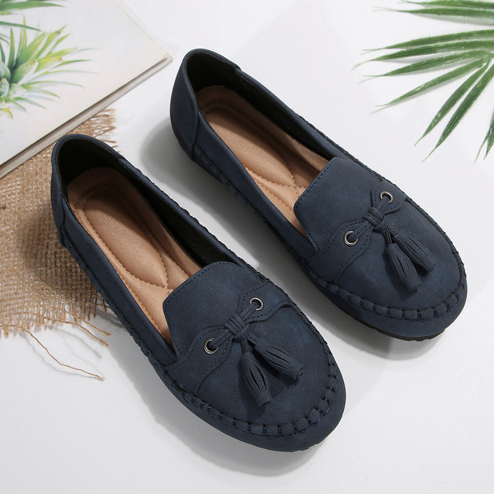 Dame Casual Mokassin Flats Stilla