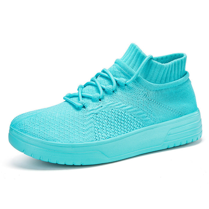 Herrer High-Top Strik Fritid Sneakers Stilla