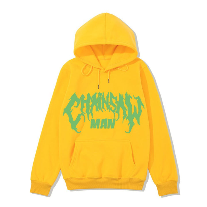 Herre hoodie med unik grafisk design Skovae