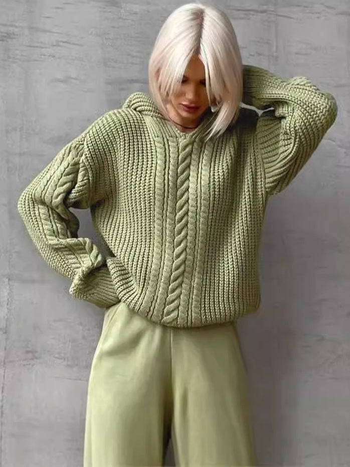 Dame hyggelig strikpullover med overdimensioneret pasform Stilla
