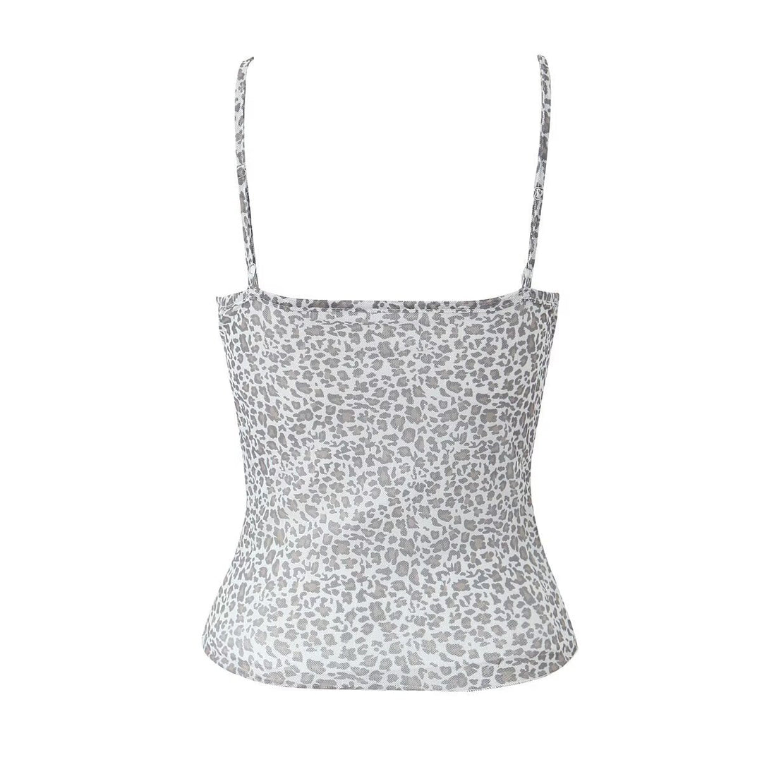 Stilla | Luftigt Mesh Cami Skirt Sæt