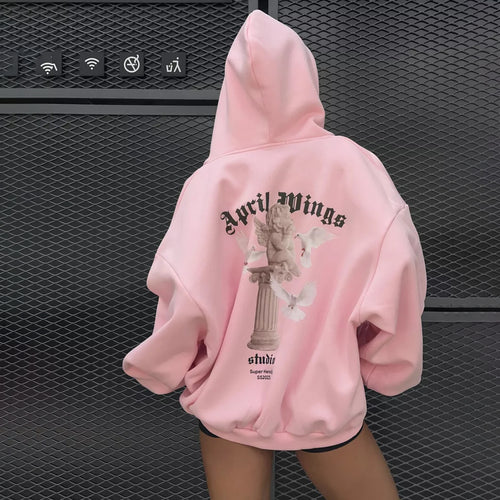 Kvinders Urban Hoodie med eksklusiv grafisk design Stilla
