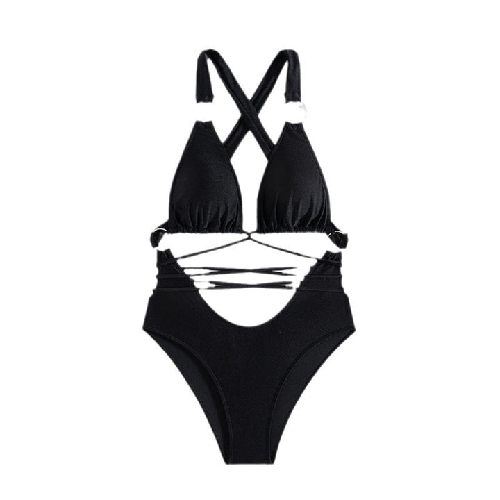 Dame Strop Cut-Out Badedragt Stilla
