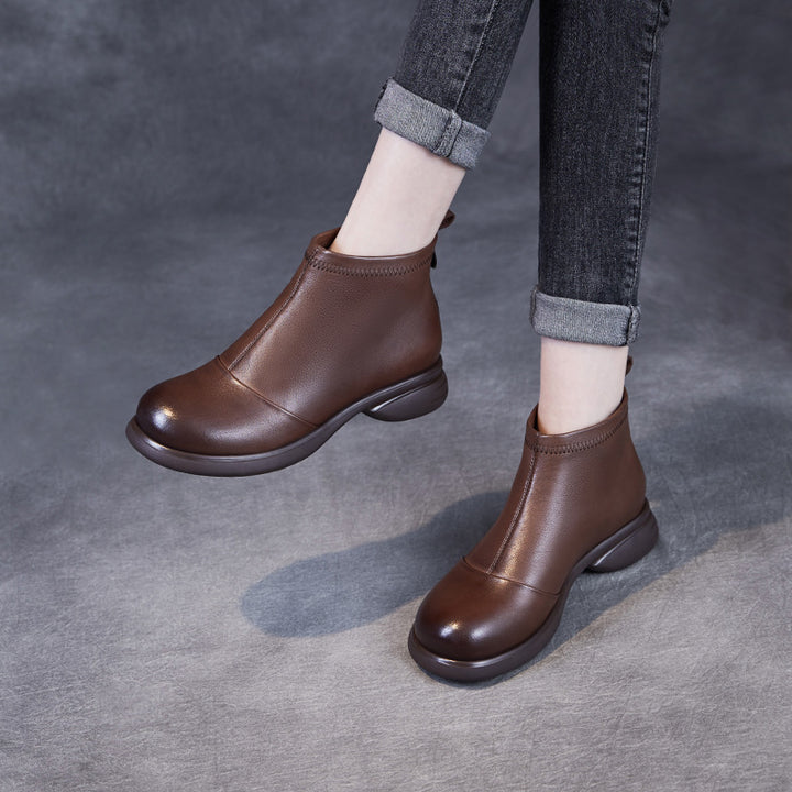 Dame støvler med slip-on design og polstret sål Stilla