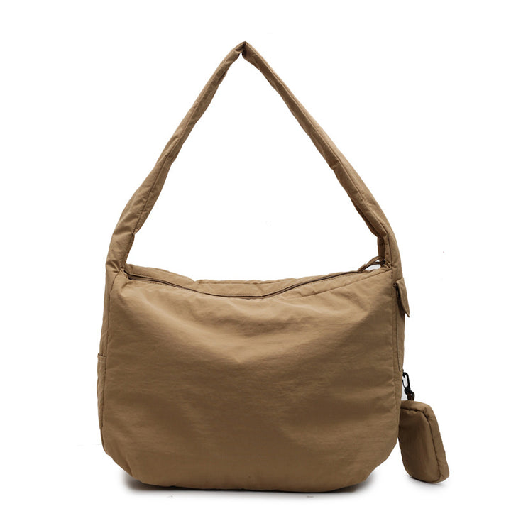 Femme Casual Blødt Stof Hobo Bag Stilla