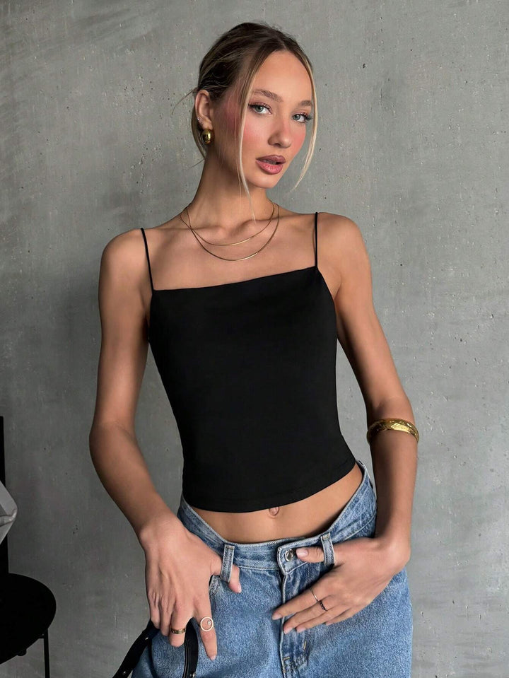 Dame ærmeløs Crop-Top Skovae