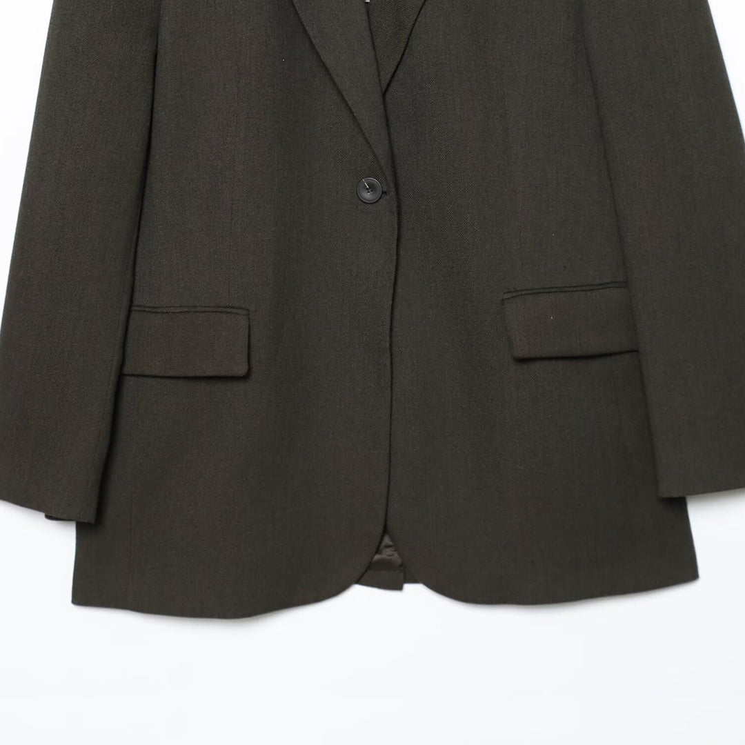 Dame elegant blazer med diskret snit Stilla