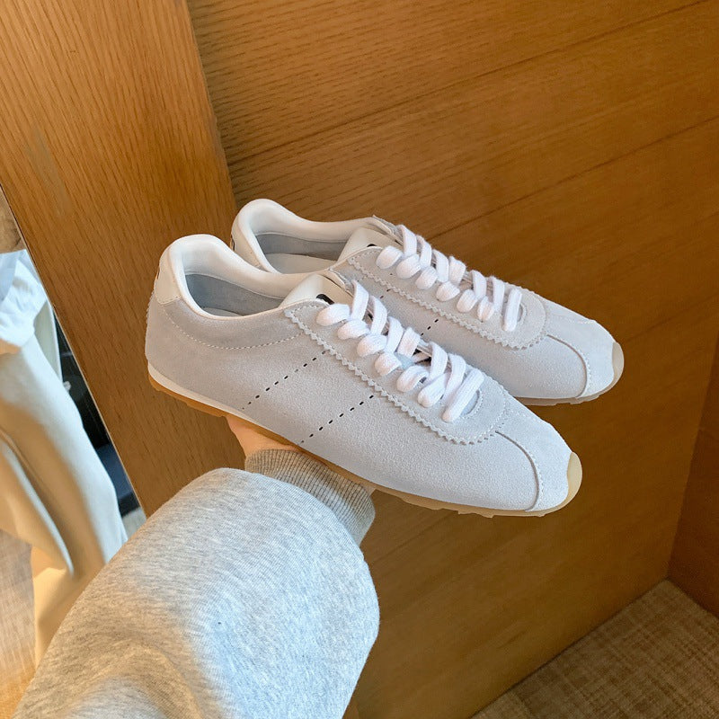Herrer retro-inspirerede ruskinds sneakers Stilla